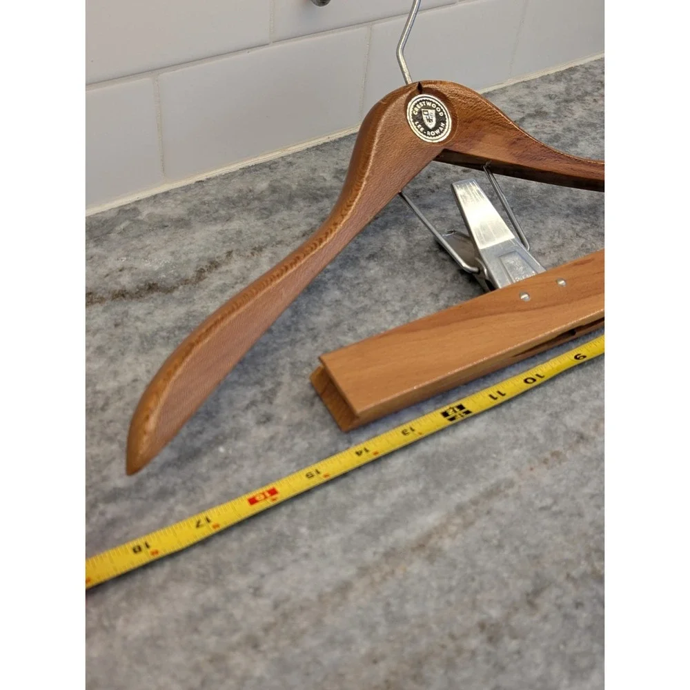 Vintage Hangers Solid‎ Wooden Lee Rowan Wooden 17